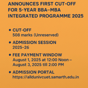 Allahabad University Admission Announcement 2025